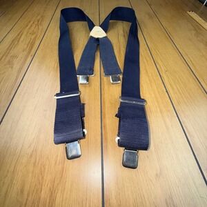 CLC‎ Custom LeatherCraft 110 Navy Blue Heavy Duty Work Suspenders 2 Inch Wide